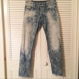 American Eagle Outfitters slim bleached out denim